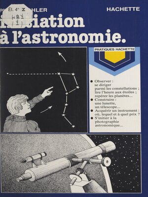 cover image of Initiation à l'astronomie
